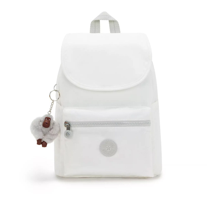 키플링 Ezra Small Backpack KI1945-J3C Vivid White