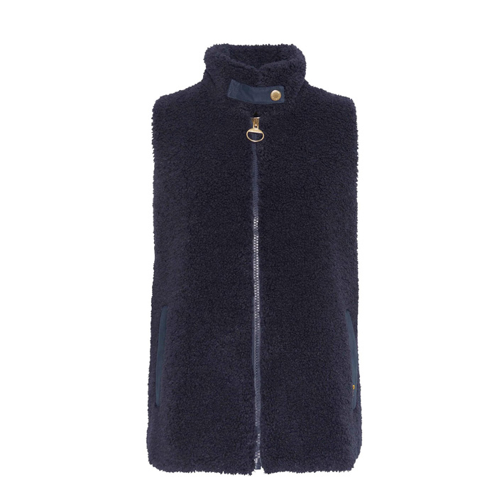 폴로믹스,바버 여성 Elisha Fleece Gilet LFL0073NY91