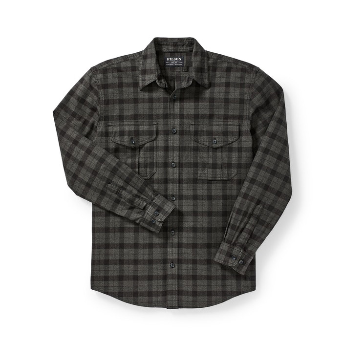 필슨 알레스칸 가이드 셔츠 11012006 Heather Gray Black Plaid 26