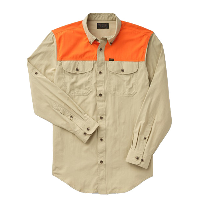 폴로믹스,필슨 스포츠맨 셔츠 20195628 Twill Blaze Orange 258