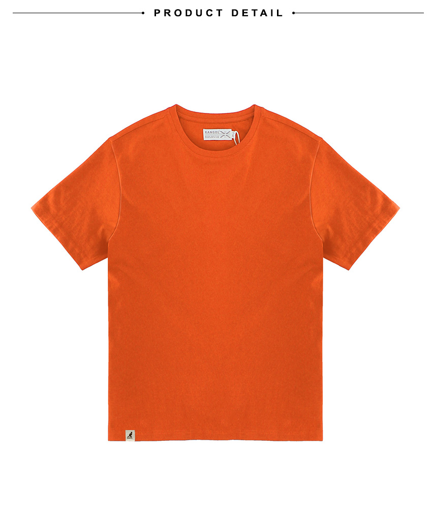 WizWid 캉골 리사이클 저지 반팔티셔츠 K90134 Orange