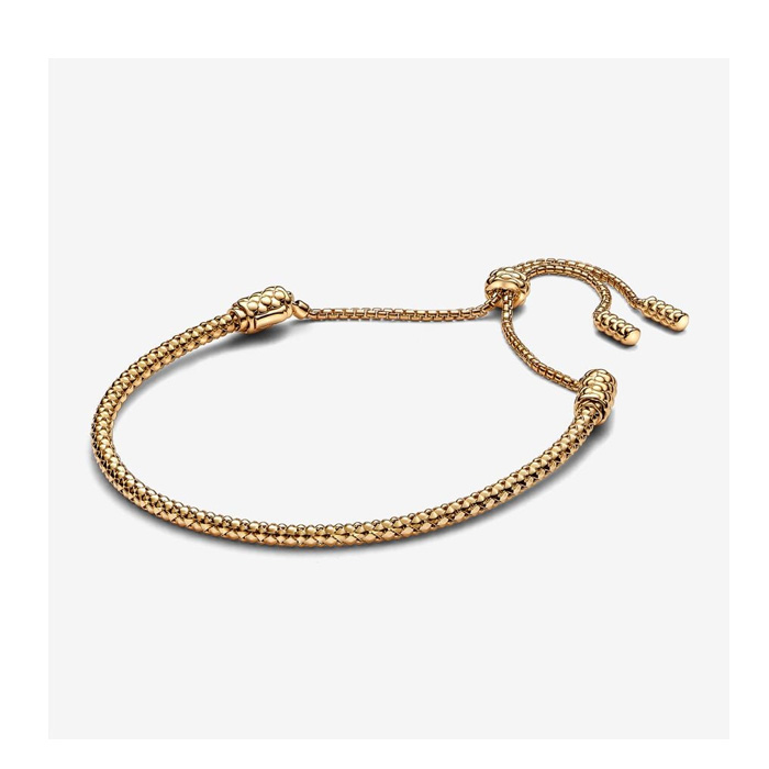 판도라 Studded Chain Slider Bracelet 563090C00