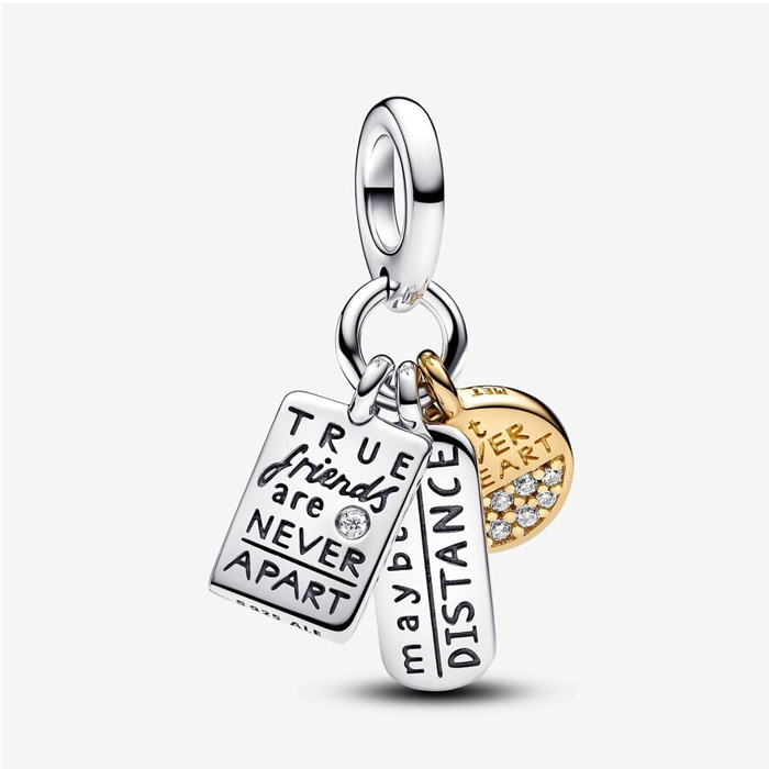 폴로믹스,판도라 Friendship Triple Dangle Charm 763436C01