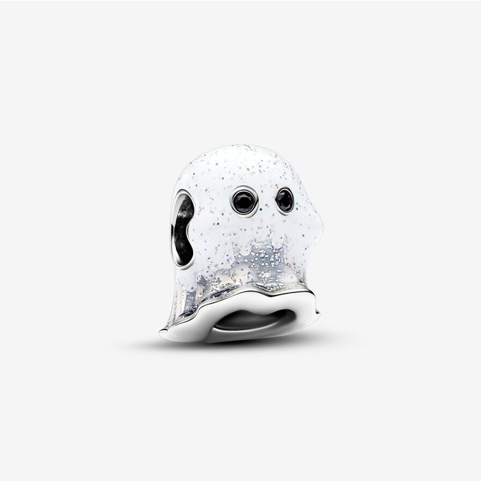 판도라 Glow-in-the-dark Boo Ghost Charm 793404C01