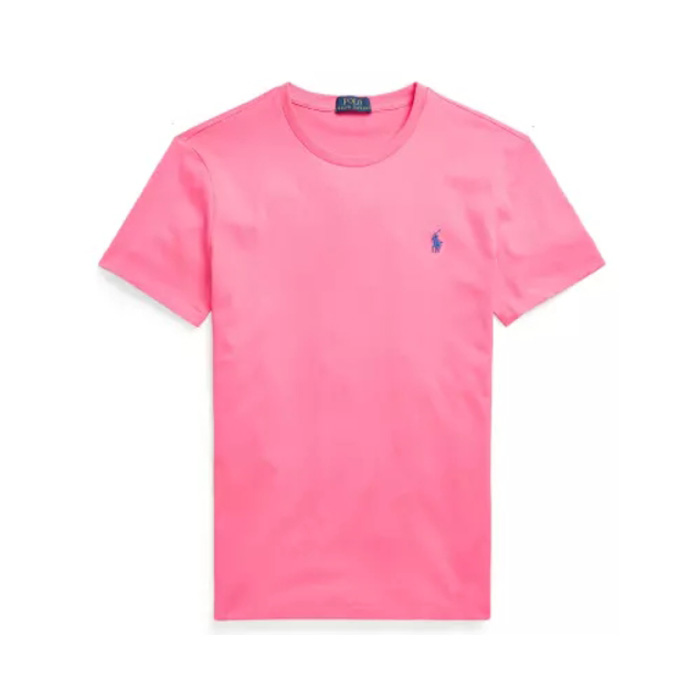 폴로 남성 반팔 크루 티셔츠 Pink
